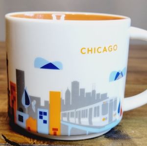 Starbucks Chicago You Are Here Mug - 14oz